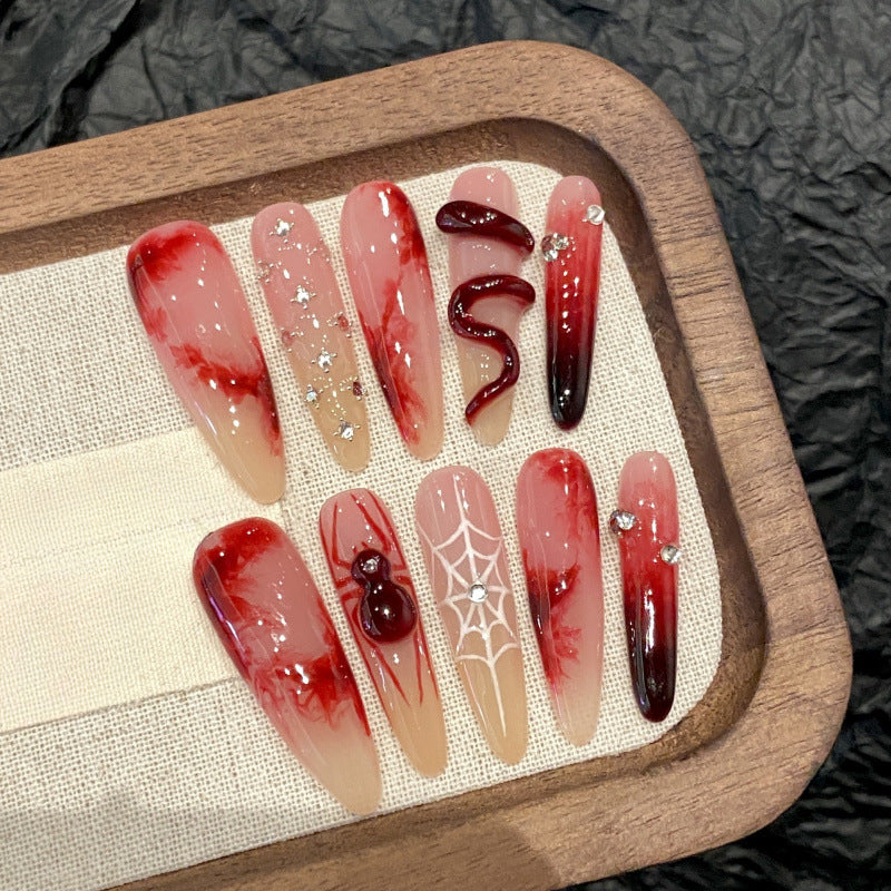 Siren Call Handmade Press-On Nails | Removable, Reusable