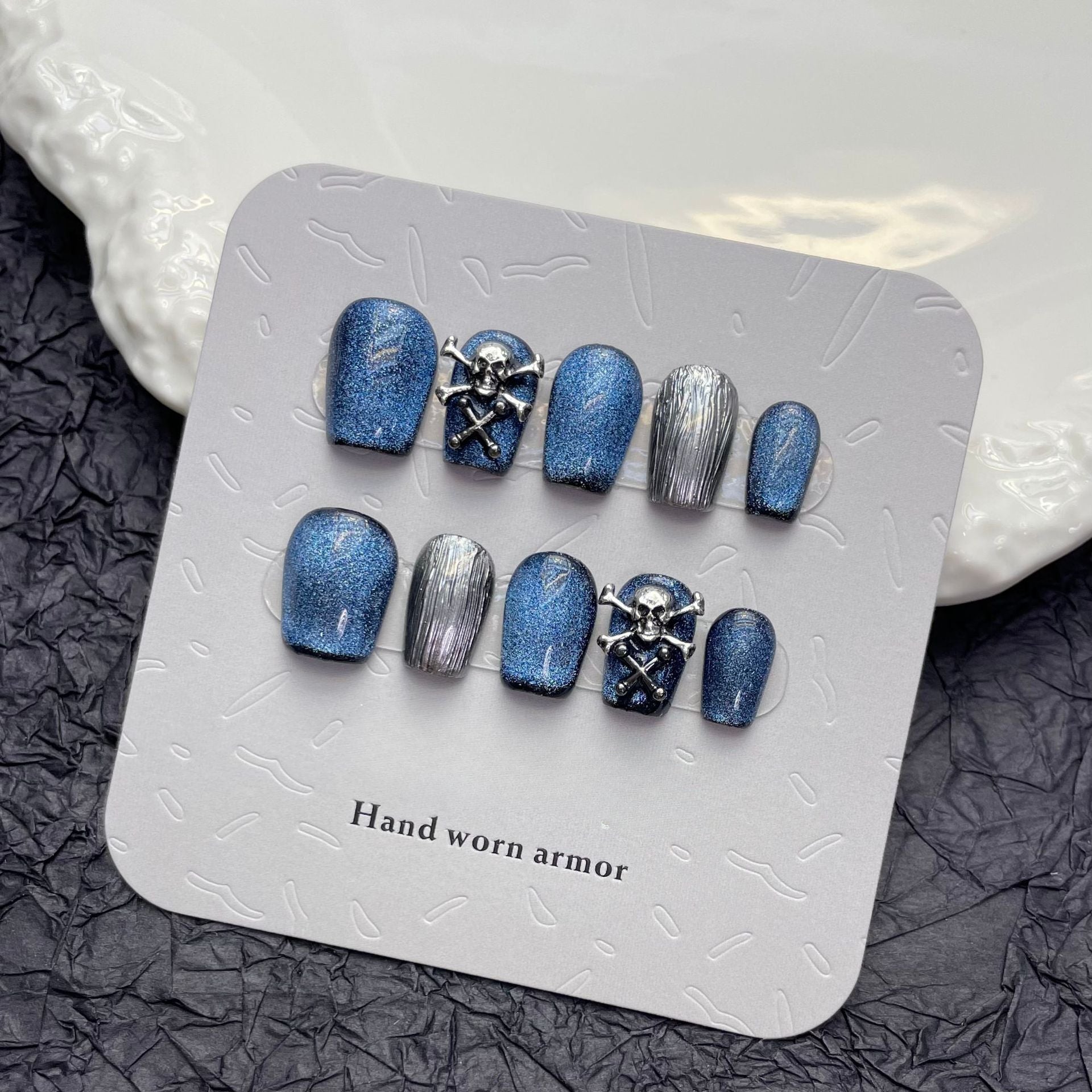 Scarlet Reign Handmade Press-On Nails | Removable, Reusable