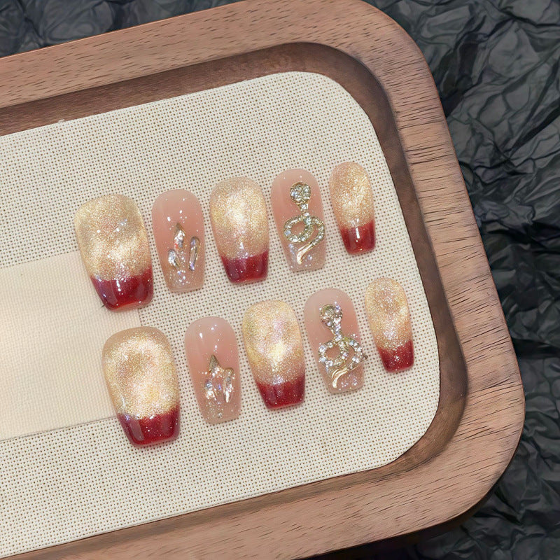 Siren Call Handmade Press-On Nails | Removable, Reusable