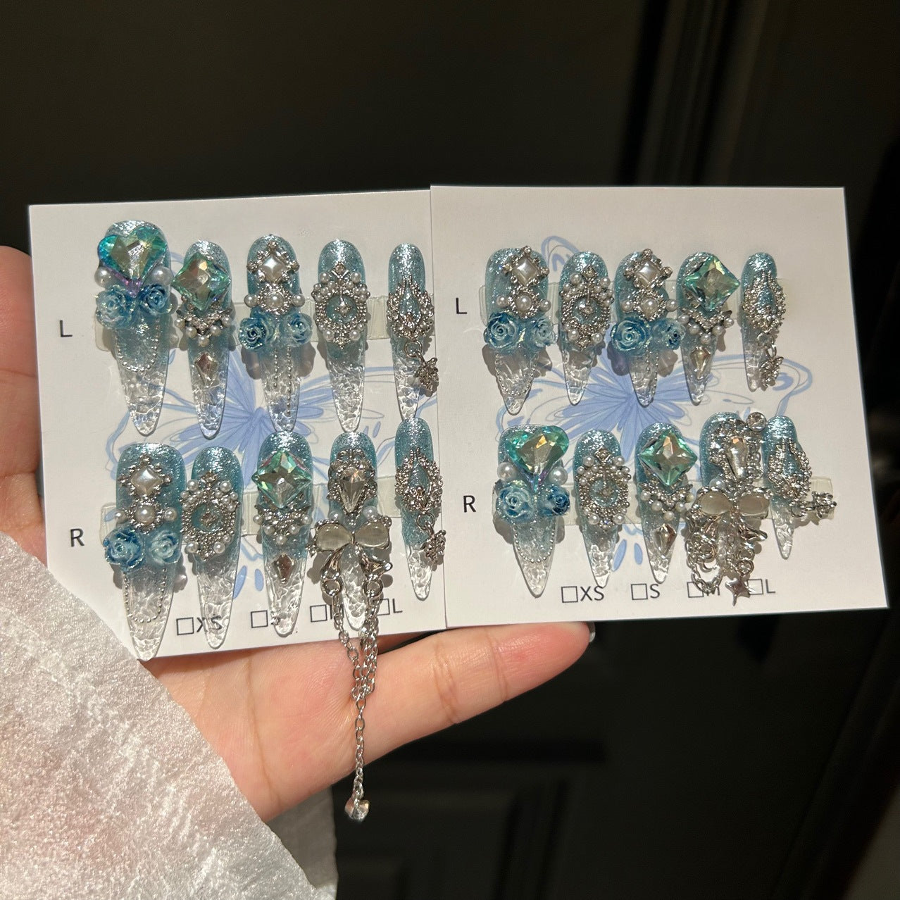 Poison Kiss Handmade Press-On Nails | Removable, Reusable