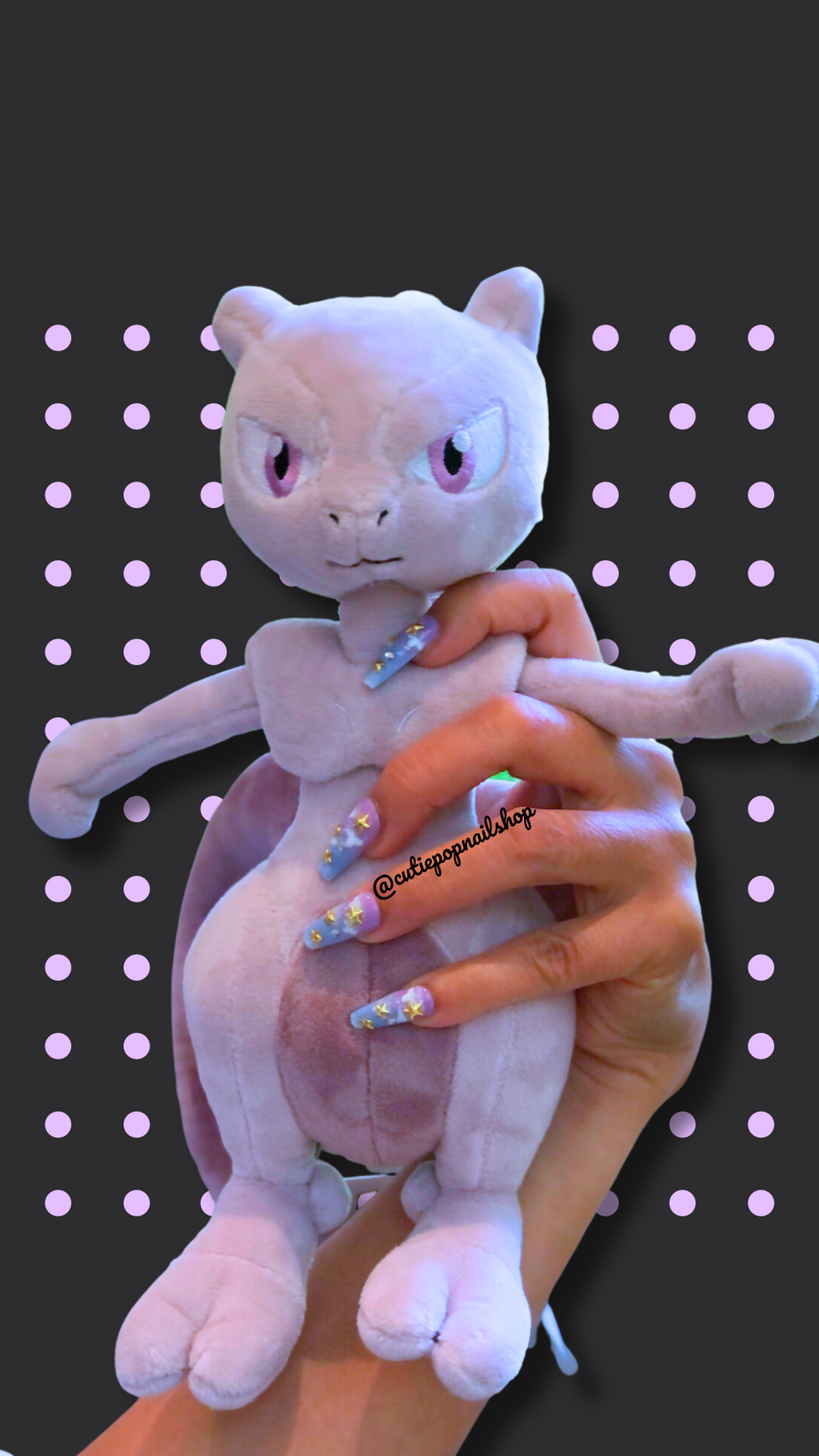 Purple Ombre Coffin Press On Nails — Twilight | Handmade, Reusable