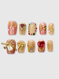 Pastel Kawaii Press On Nails — Magical Girl Nail Set | Handmade