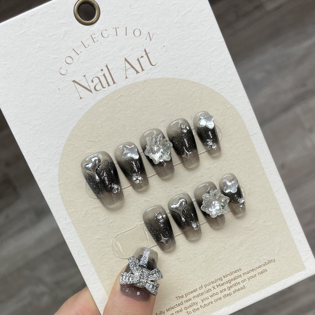 Scarlet Reign Handmade Press-On Nails | Removable, Reusable