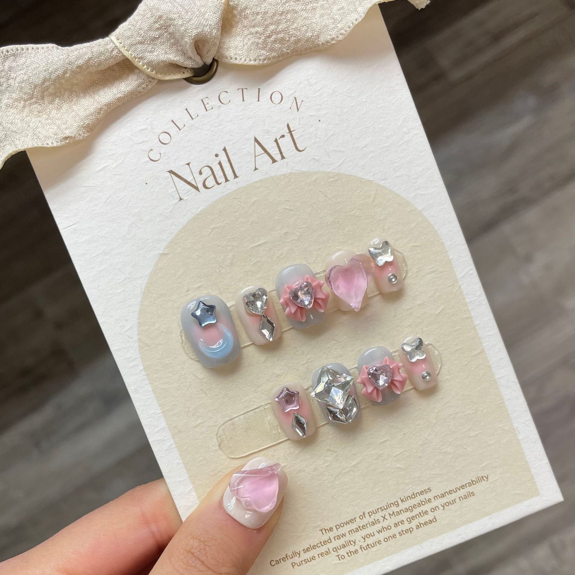 Scarlet Reign Handmade Press-On Nails | Removable, Reusable