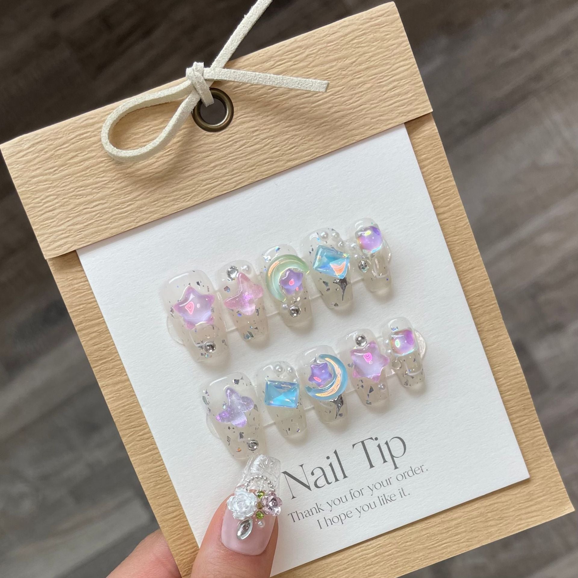 Scarlet Reign Handmade Press-On Nails | Removable, Reusable