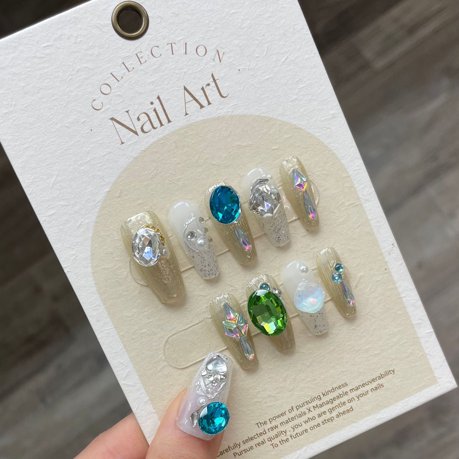 Scarlet Reign Handmade Press-On Nails | Removable, Reusable