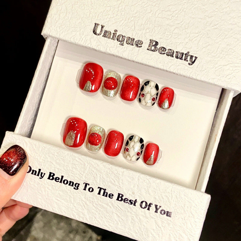 Siren Call Handmade Press-On Nails | Removable, Reusable