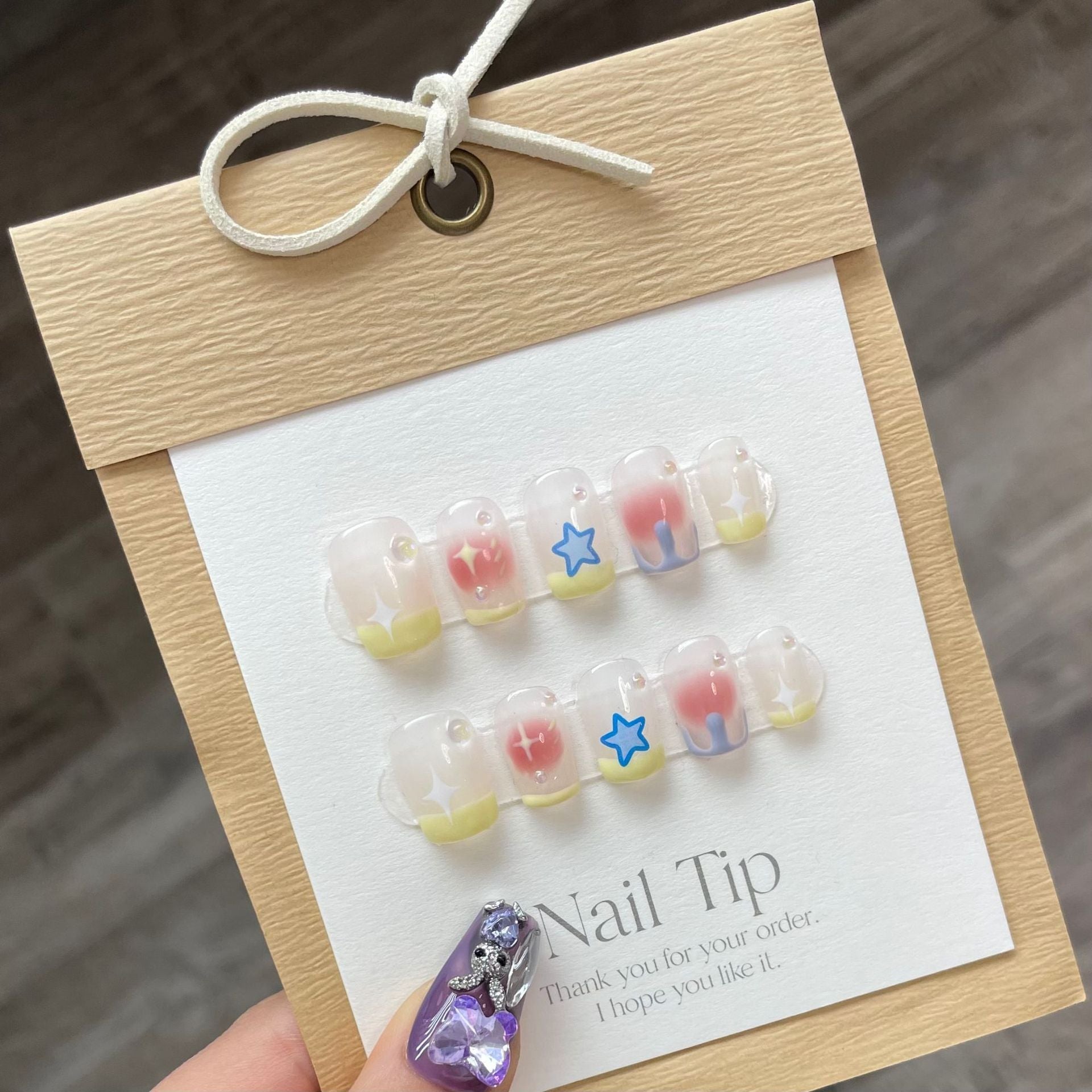 Scarlet Reign Handmade Press-On Nails | Removable, Reusable