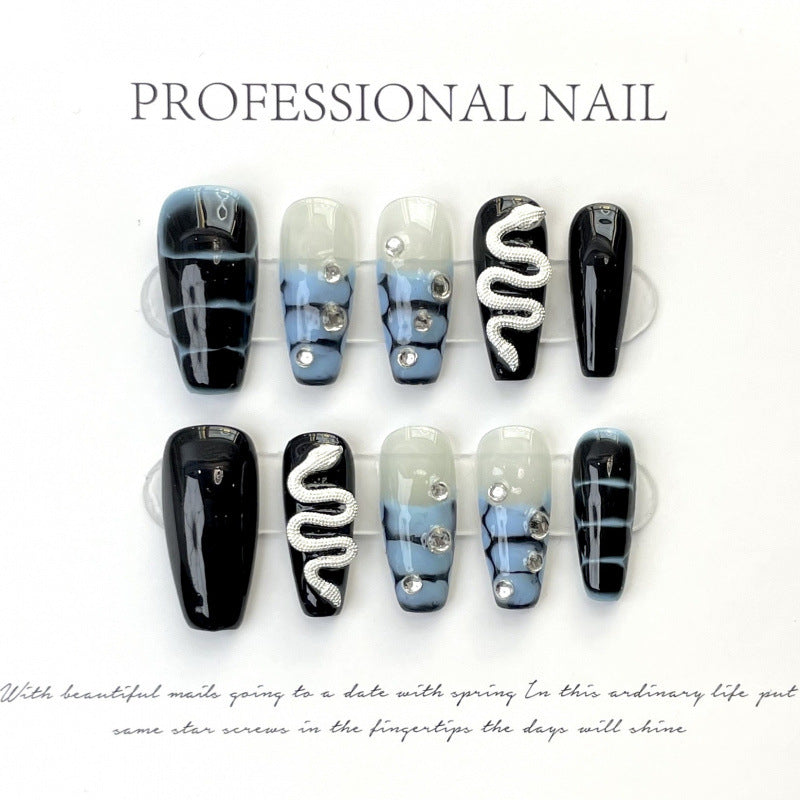 Siren Call Handmade Press-On Nails | Removable, Reusable