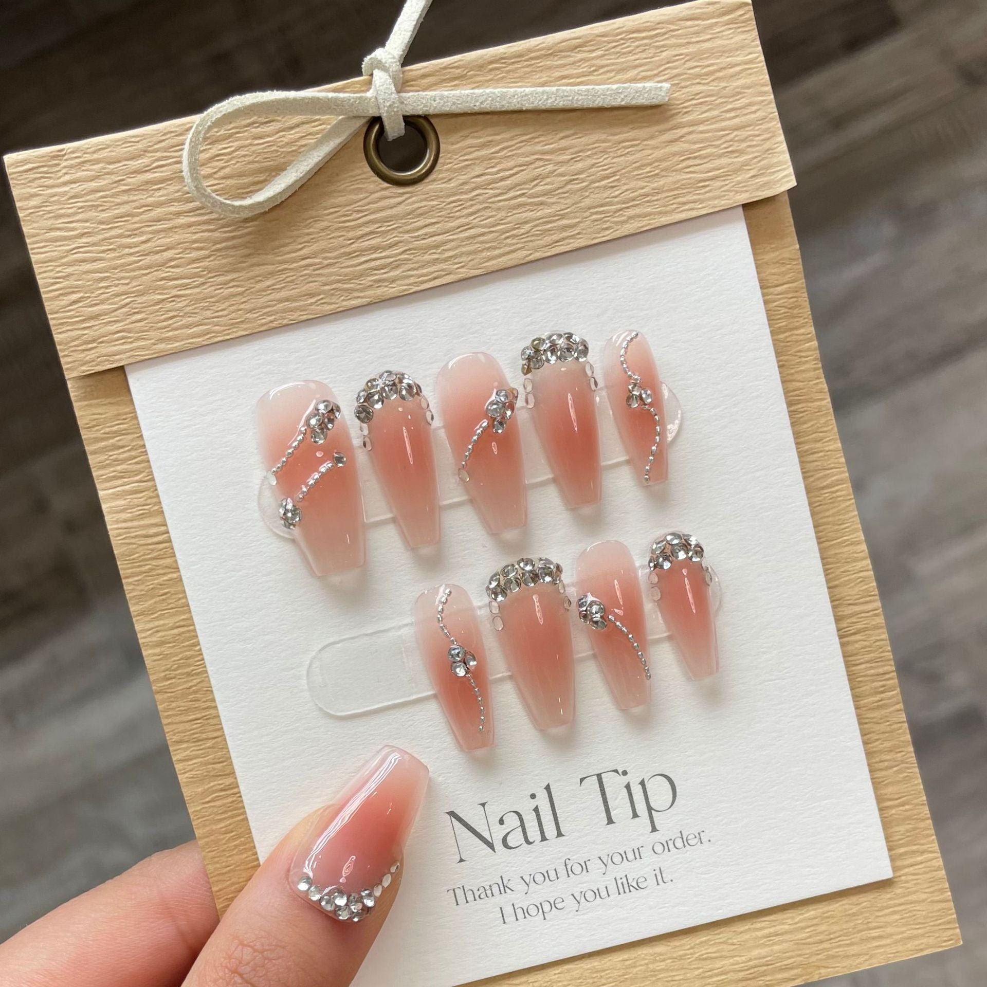 Scarlet Reign Handmade Press-On Nails | Removable, Reusable