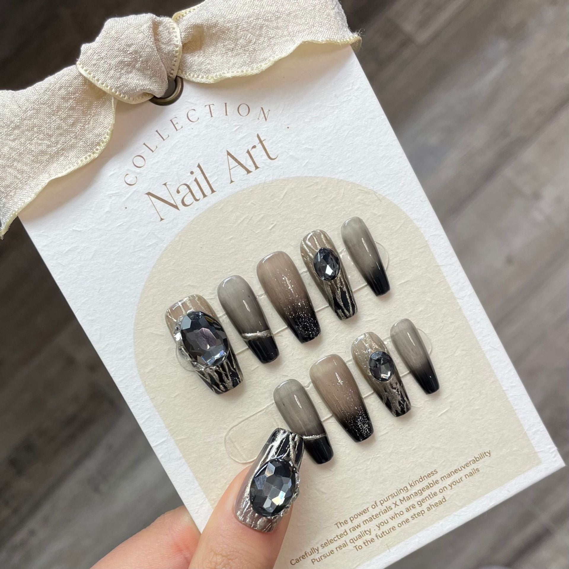 Scarlet Reign Handmade Press-On Nails | Removable, Reusable