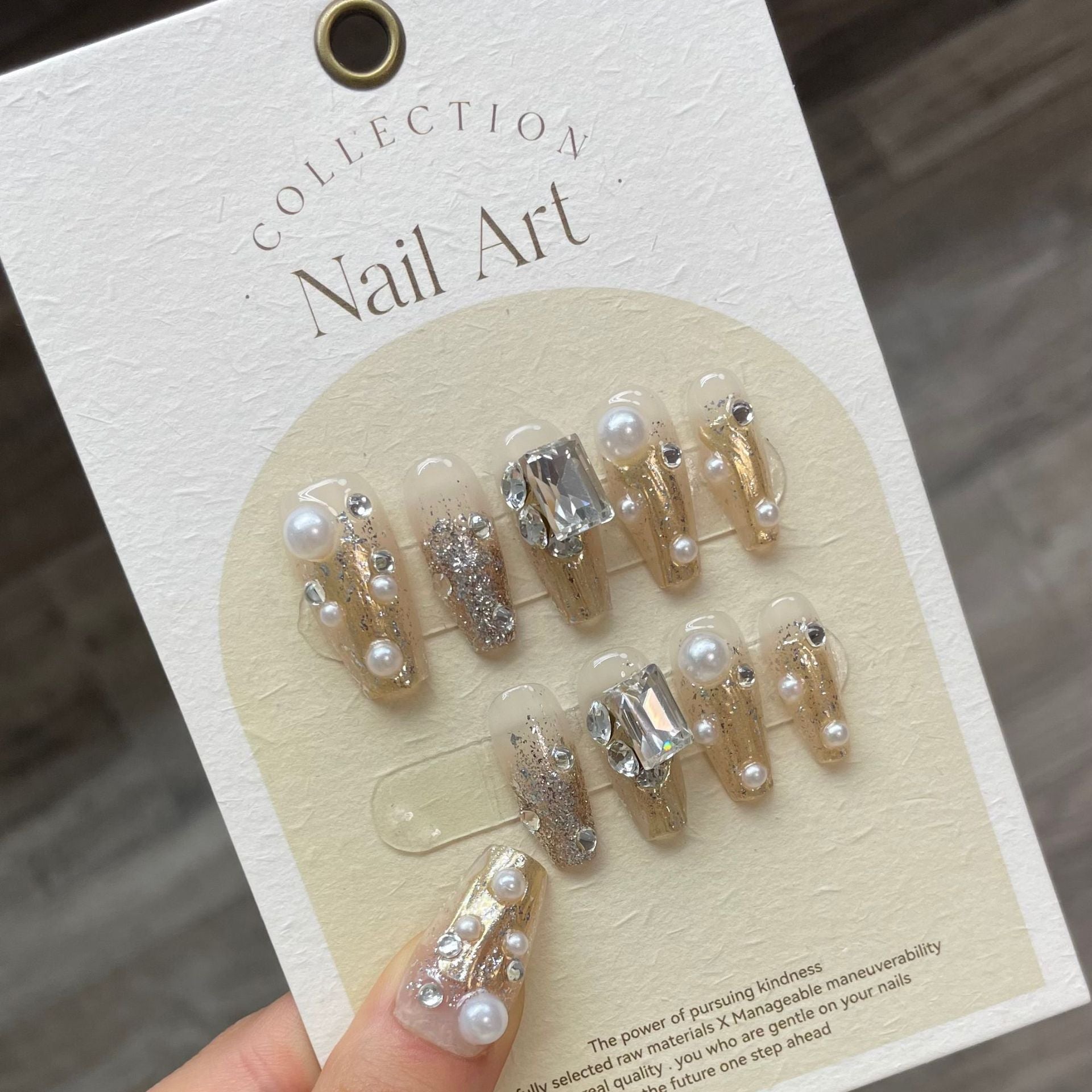 Scarlet Reign Handmade Press-On Nails | Removable, Reusable