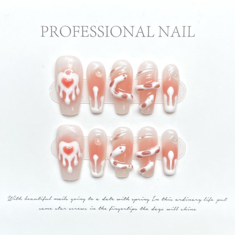 Siren Call Handmade Press-On Nails | Removable, Reusable