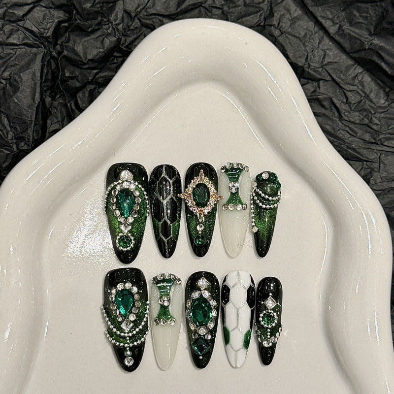 Siren Call Handmade Press-On Nails | Removable, Reusable