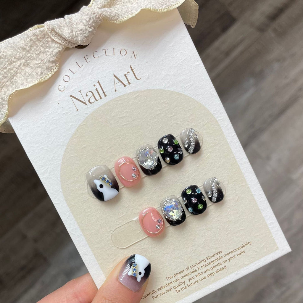 Scarlet Reign Handmade Press-On Nails | Removable, Reusable