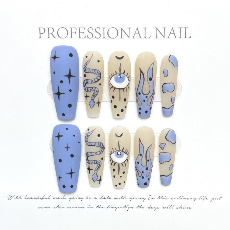Siren Call Handmade Press-On Nails | Removable, Reusable