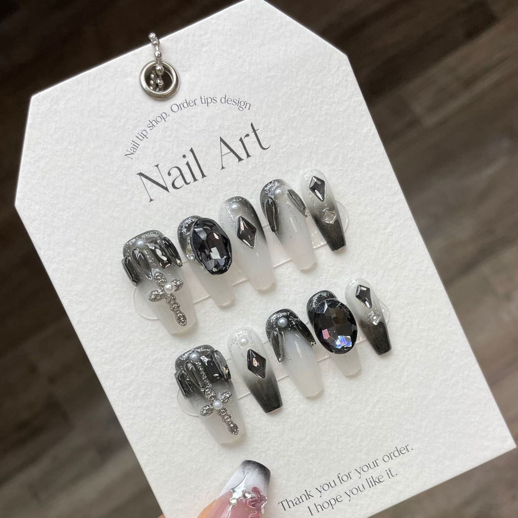 Scarlet Reign Handmade Press-On Nails | Removable, Reusable