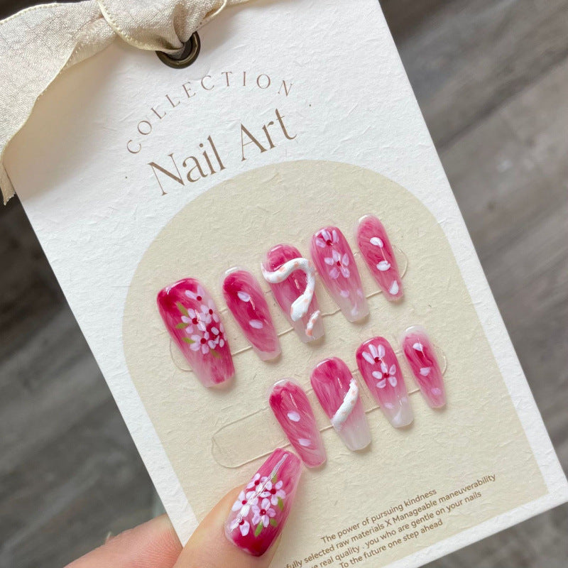 Siren Call Handmade Press-On Nails | Removable, Reusable