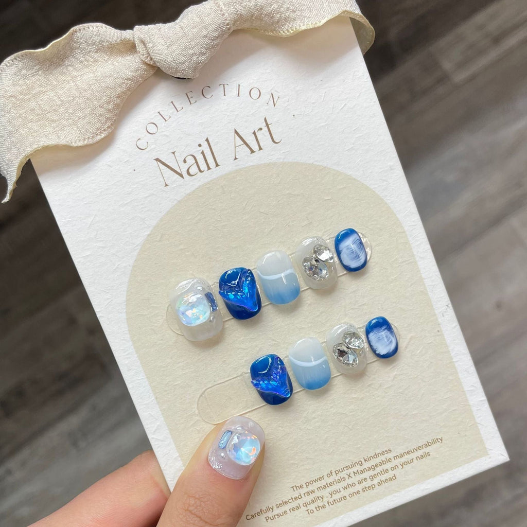 Scarlet Reign Handmade Press-On Nails | Removable, Reusable