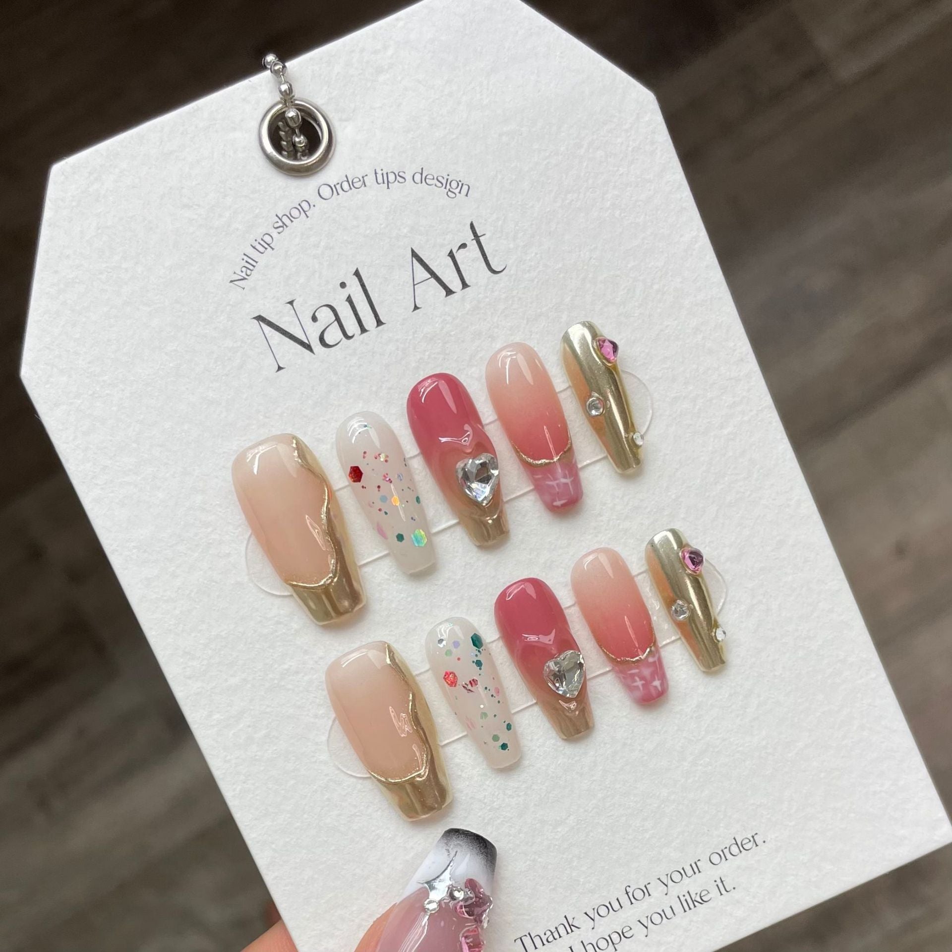Scarlet Reign Handmade Press-On Nails | Removable, Reusable