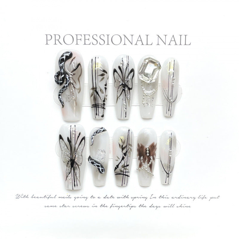 Siren Call Handmade Press-On Nails | Removable, Reusable