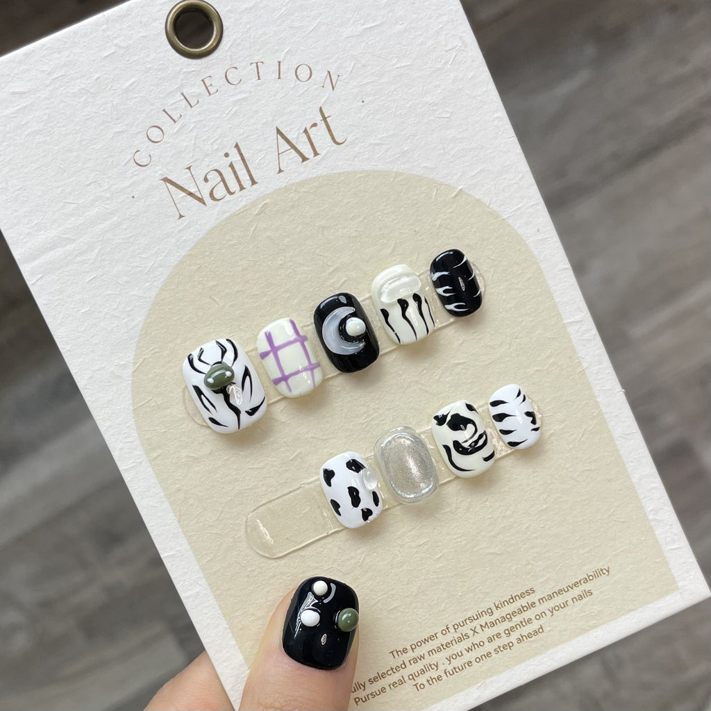 Scarlet Reign Handmade Press-On Nails | Removable, Reusable