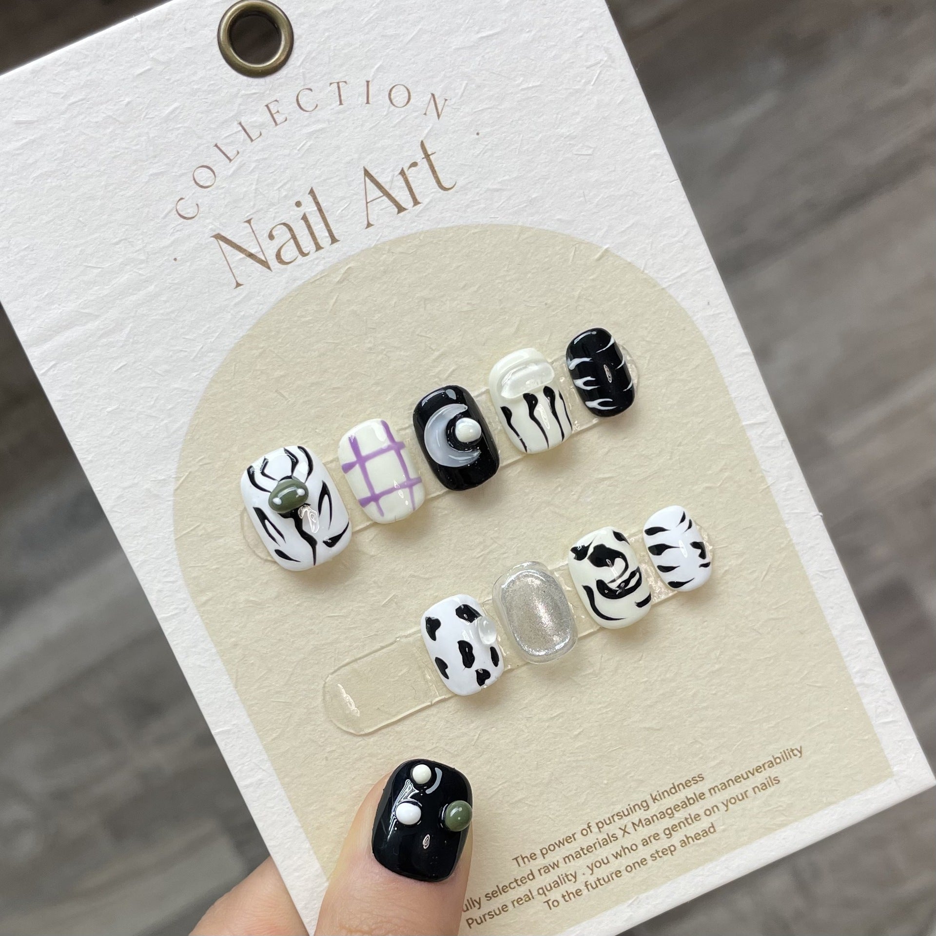 Scarlet Reign Handmade Press-On Nails | Removable, Reusable