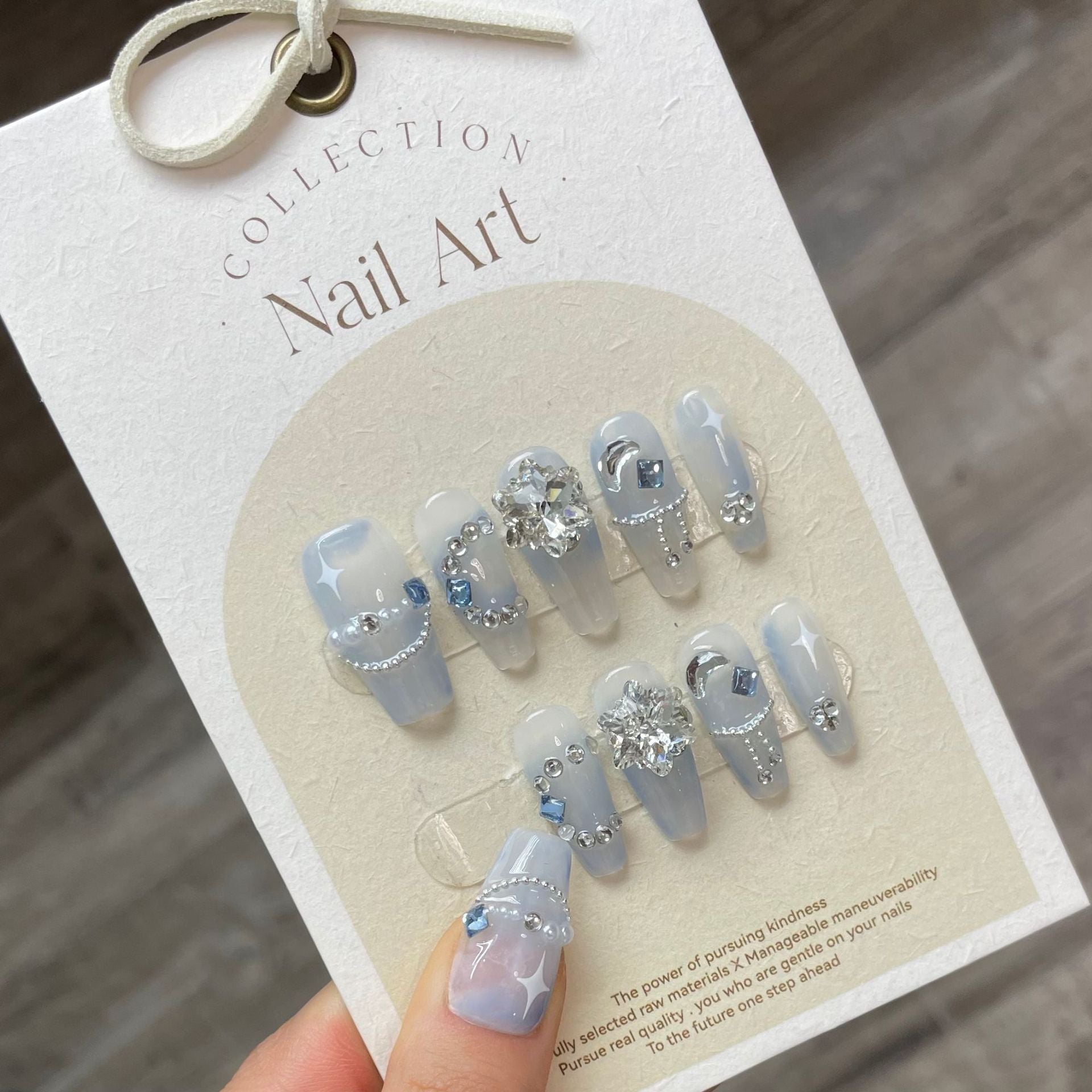 Scarlet Reign Handmade Press-On Nails | Removable, Reusable