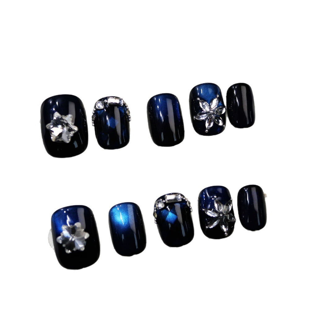 Velvet Venom Handmade Press-On Nails | Removable, Reusable