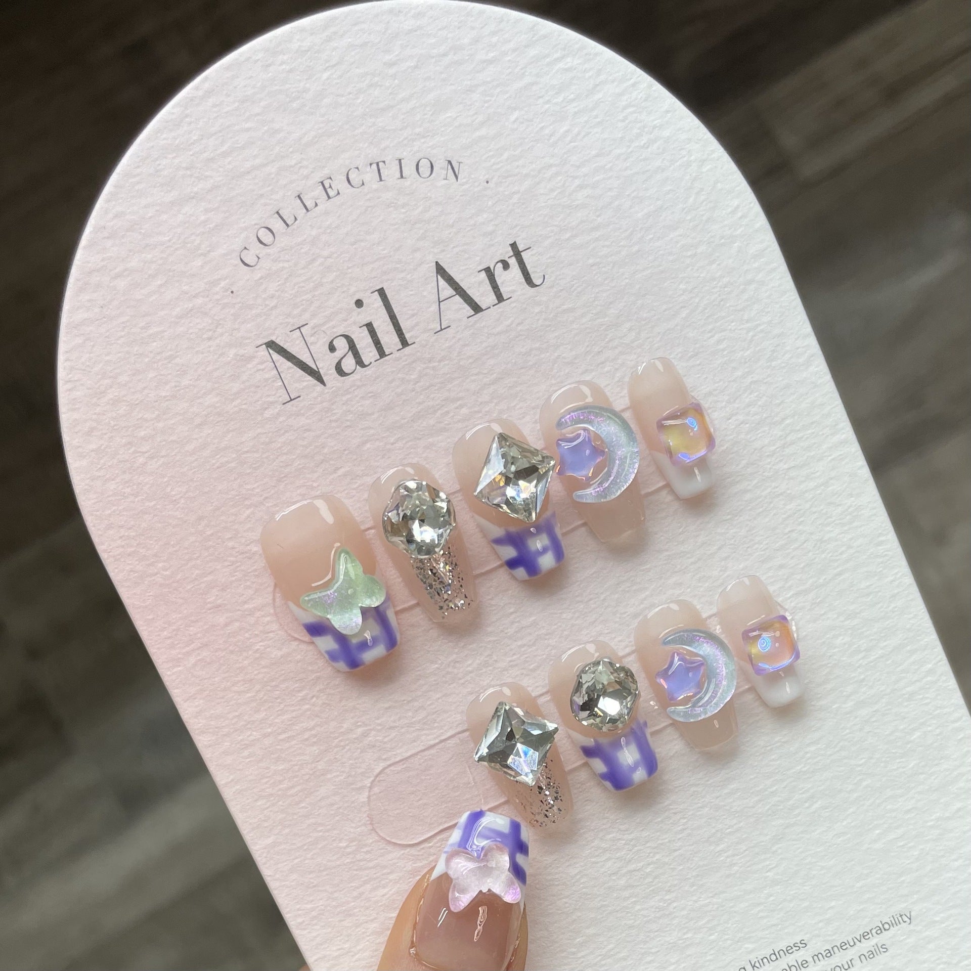 Scarlet Reign Handmade Press-On Nails | Removable, Reusable
