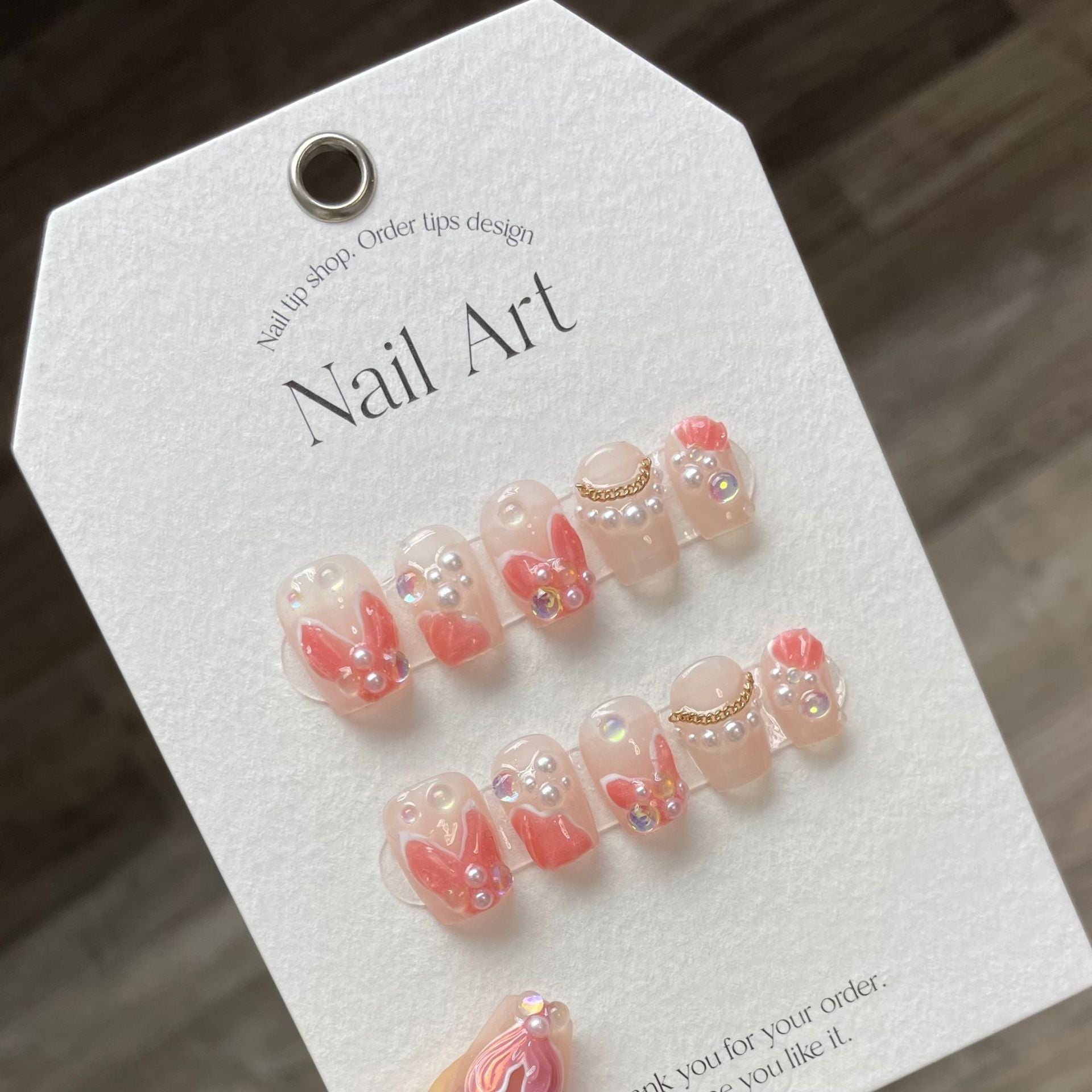 Scarlet Reign Handmade Press-On Nails | Removable, Reusable