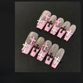 Velvet Rose Handmade Press-On Nails | Removable, Reusable